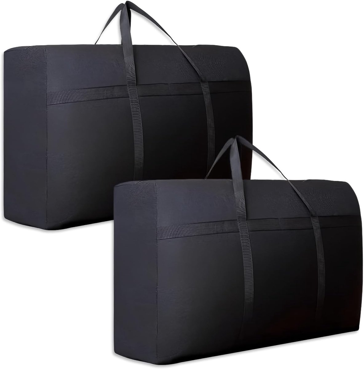 Extra grote stevige opbergzak van 100L van 420D Oxford materiaal met rits en handvatten | Ideaal voor het opbergen van dekbedden, kleding en speelgoed