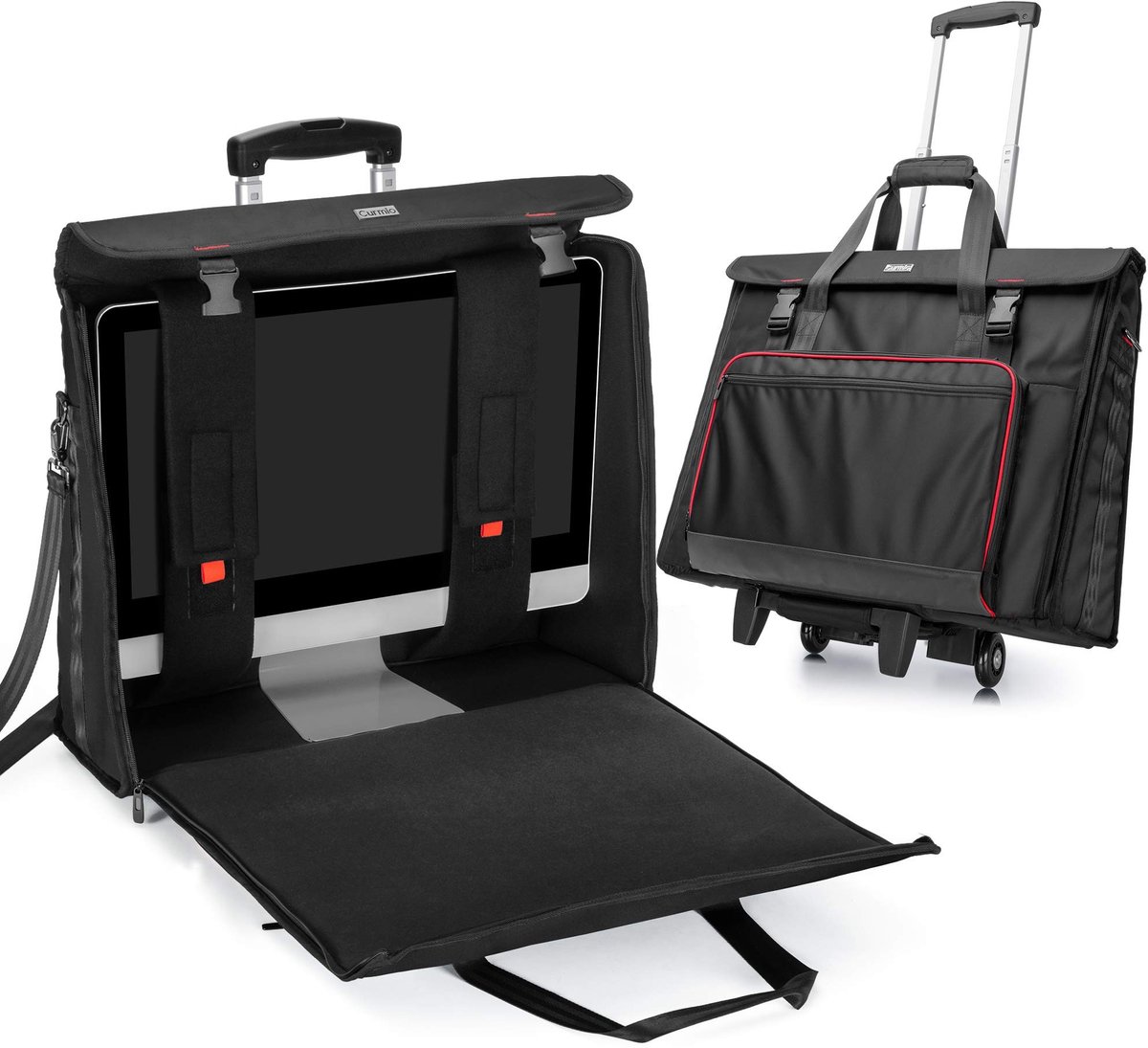 SolidKeus - Draagtas voor Apple iMac 27" met Afneembare Trolley