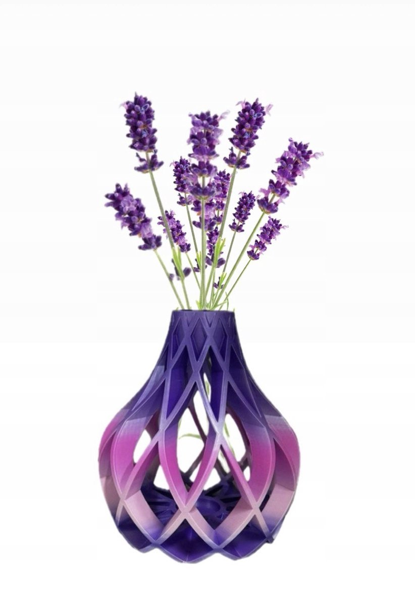 Vaas VUKAN Regenboog 1 - 20cm, Modern Design, Gedroogde bloemen