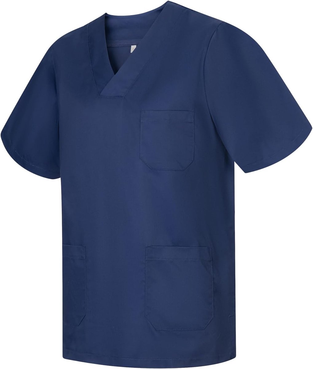 V-hals Tuniek Scrub Top 817 uniseks-volwassene V-hals Tuniek Scrub Top 817 (1-Pack)