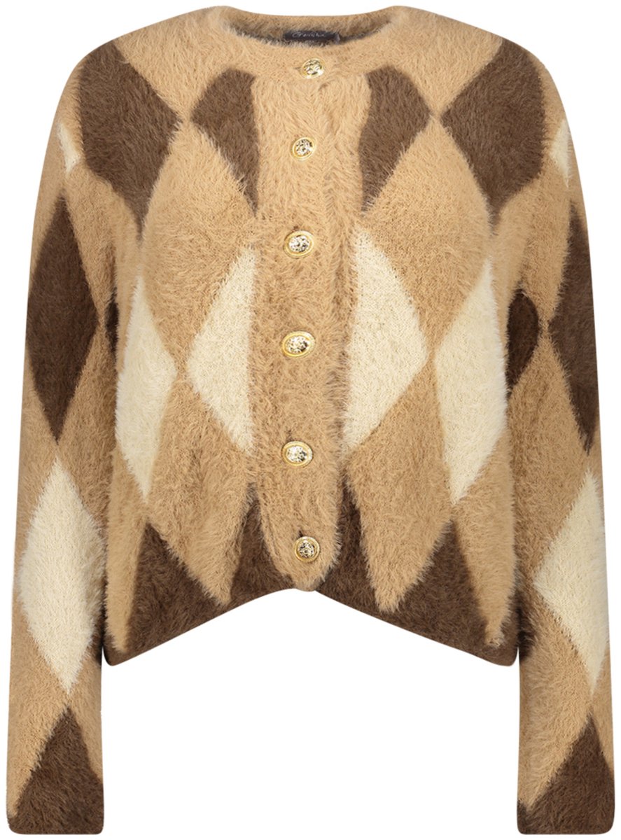Geisha harig vest 64544-23 maat S