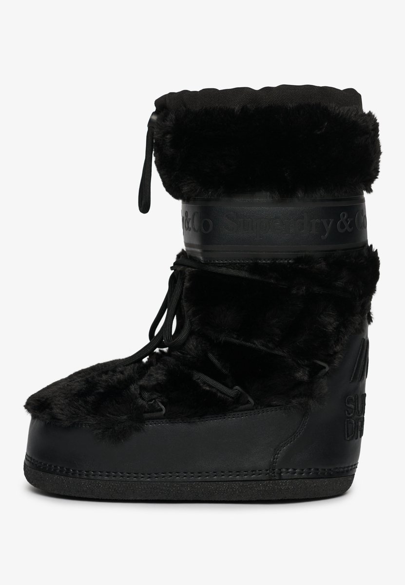 Superdry - Borg Snowboots Relaxed Pasvorm - Dames - Laarzen