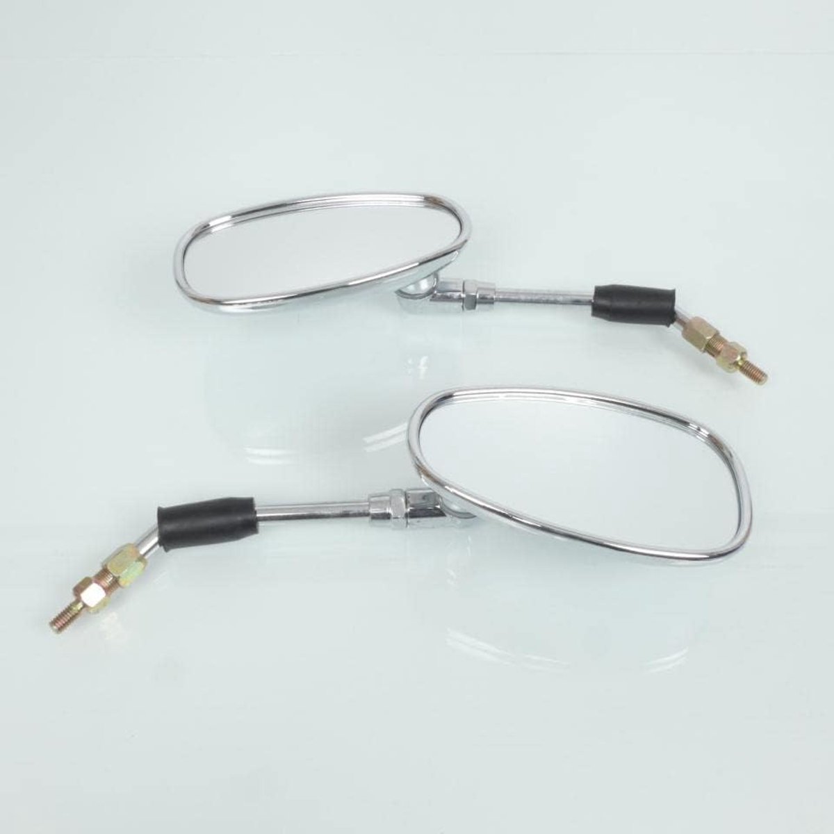 Paar generieke spiegels voor scooter kinroad 50 little fish xt50lfrl xt50lfrr nieuw