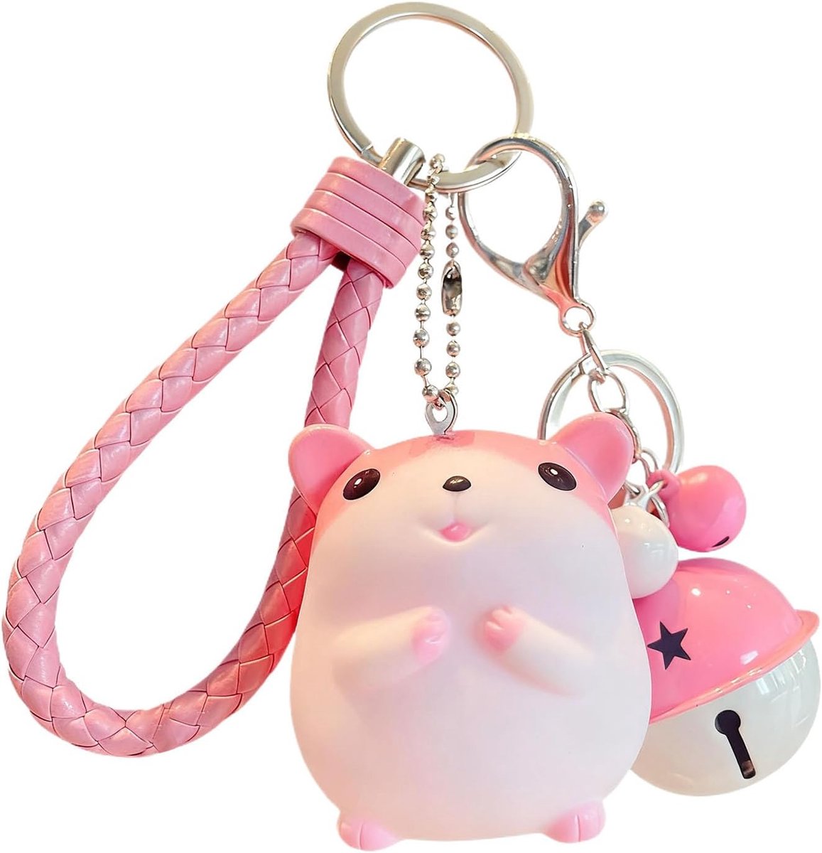 Hamster-sleutelhangers | Leuke sleutelhanger hamstertas decor | Cartoon dier hanger sleutelhangers, sleutelhanger charme hamster tas decor