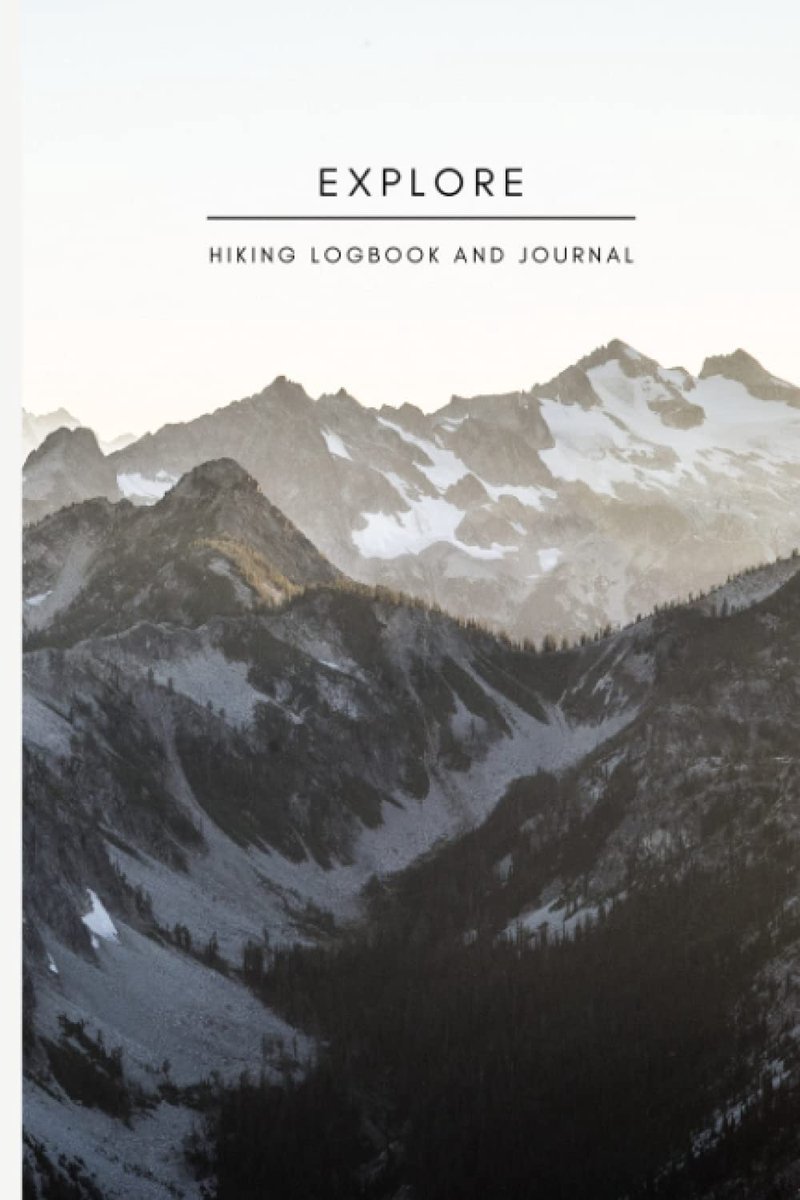 Hiking Logbook And Journal: 6x9 Hiking Logbook to plan out and record your hiking adventures. Includes Prompts To Record Distance Traveled, Elevation, Trail Names And More!