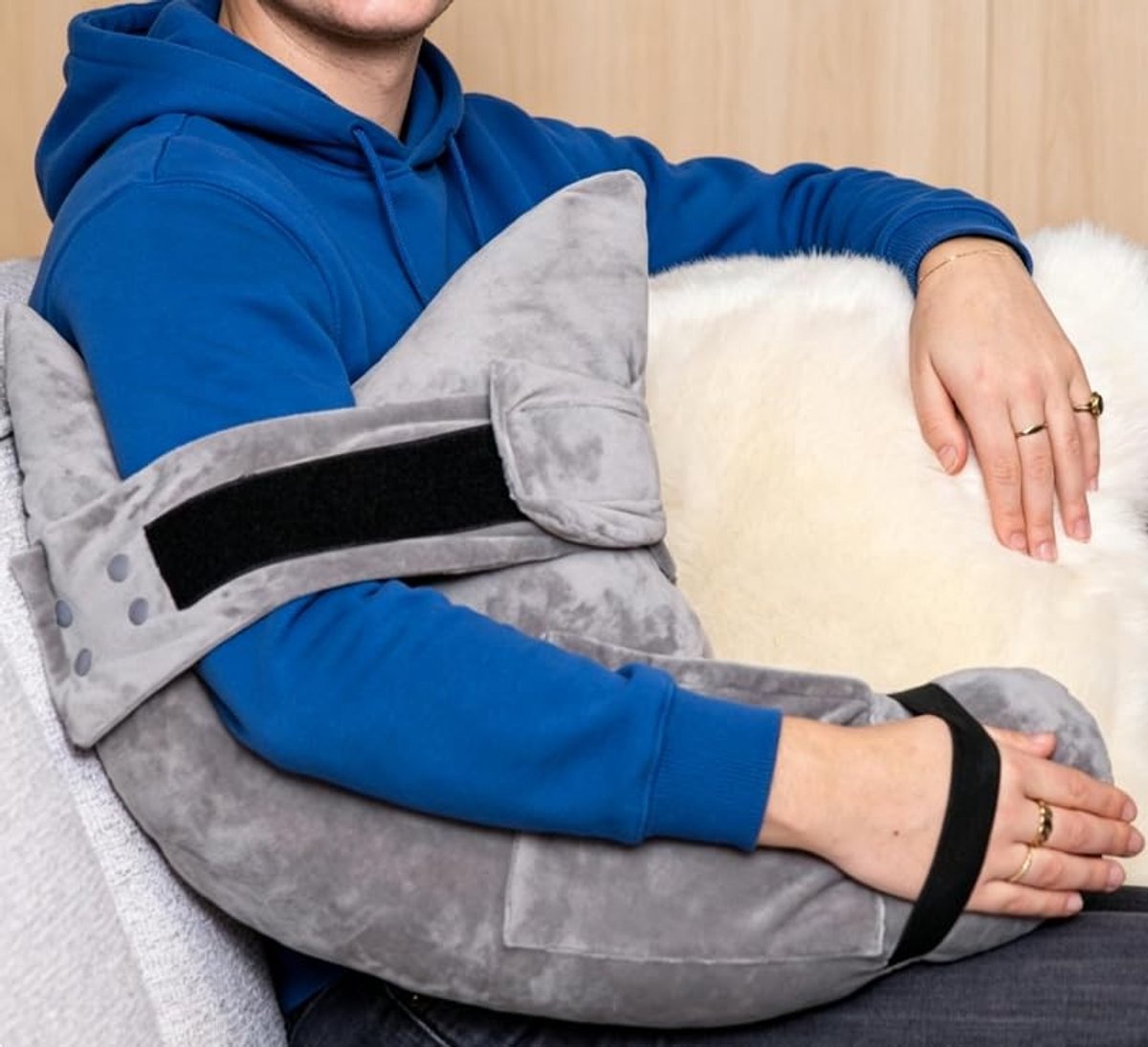 SolidKeus - Ergonomisch Schouderkussen voor Herstel na Chirurgie