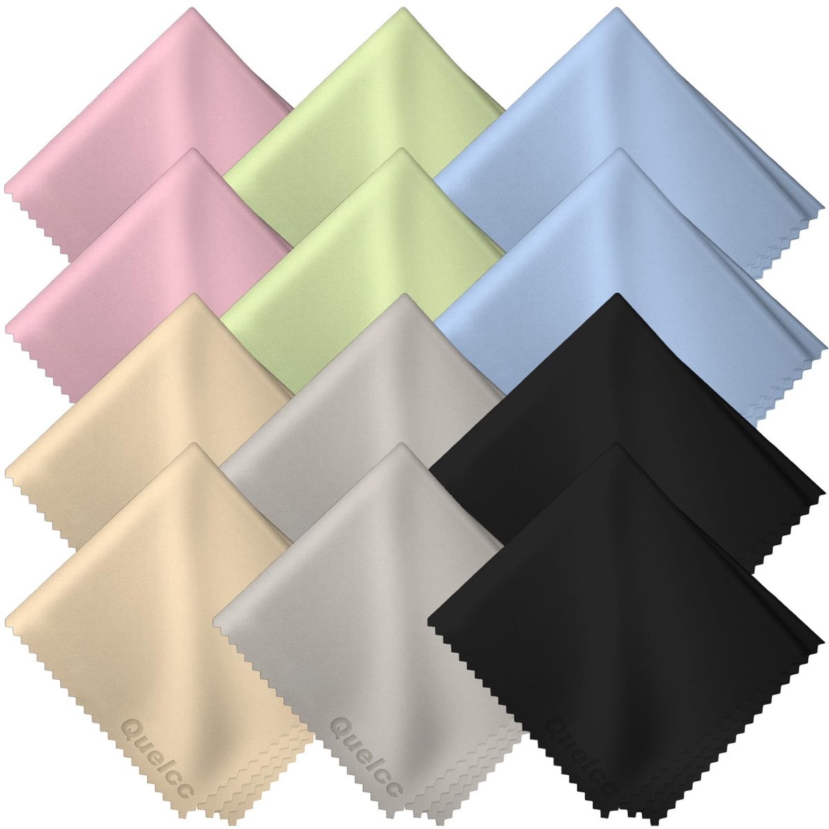 SolidKeus - Set van 12 Microvezeldoeken voor Schoonmaken