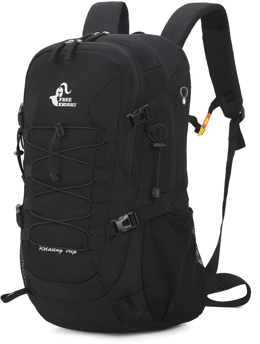 SolidKeus - 40L Waterdichte Wandelen Rugzak met Regenhoes