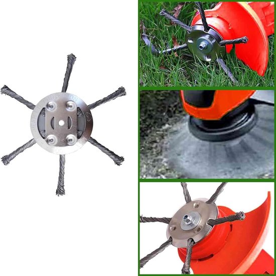SolidKeus - Stalen Draad Grastrimmerkop voor Tuinonderhoud van Solidkeus — afbeelding 3