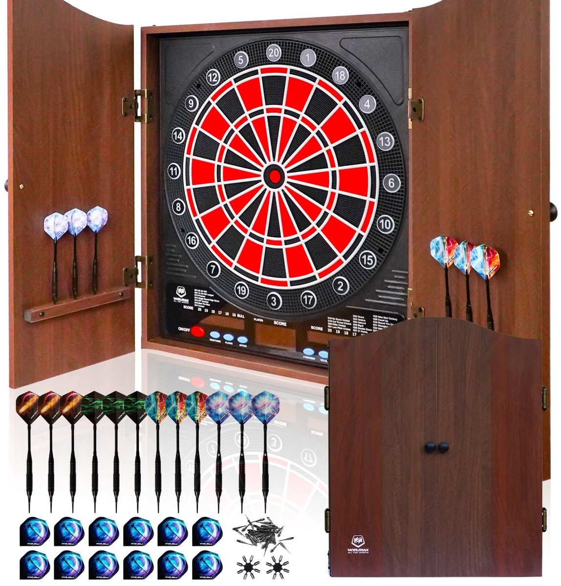 SolidKeus - Elektronisch Dartbord Set met 12 Darts en 100 Tips