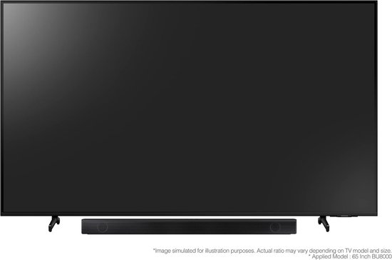 Soundbar met Subwoofer - Home Cinema Systeem - Film en Muziek - 3D Surround Geluid - 86 Centimeter - Zwart — afbeelding 5