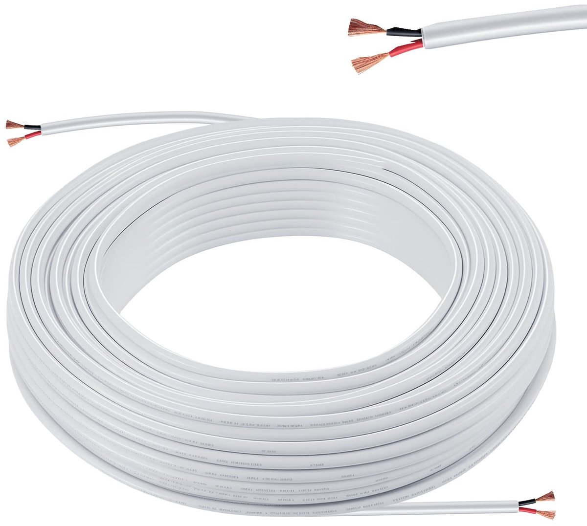 Omgoods - Elektrische Draad 2x0.5 mm² voor LED Verlichting en Voertuigen