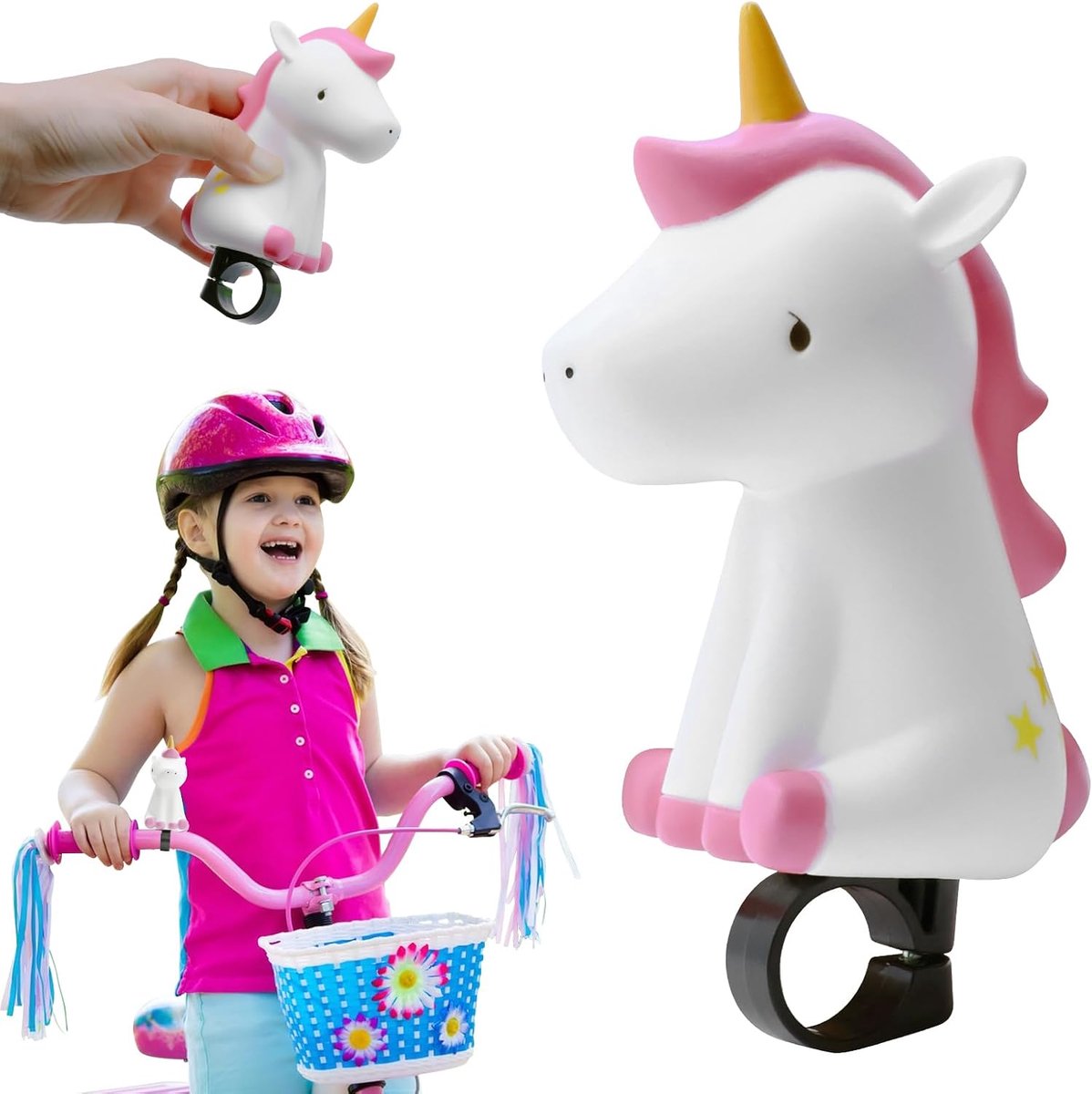 Fietsbel kinderen toeter kinderfiets fiets toeter kinderen dinosaurus fiets knijphoorn fiets eenhoorn knijptoeter fietsbel voor kinderen jongens meisjes