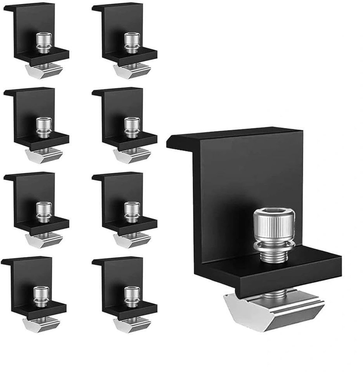 SolidKeus - Zonnepaneelhouder Set van 8 Stuks voor Montage