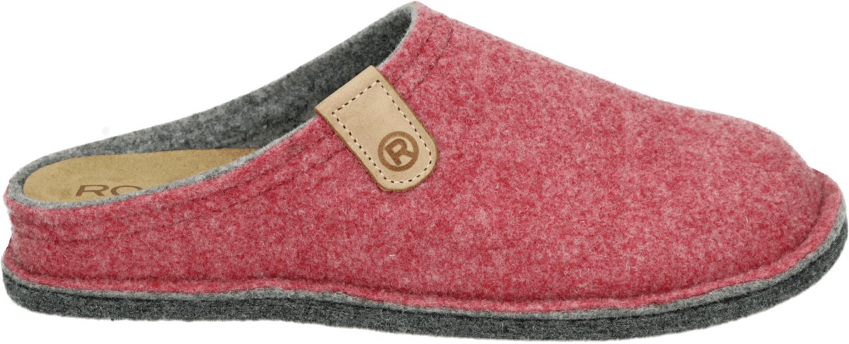 Rohde Lucca Pantoffels Dames Sloffen - Roze - Antislip - Uitneembaar Voetbed - 6820-42 - Maat 42