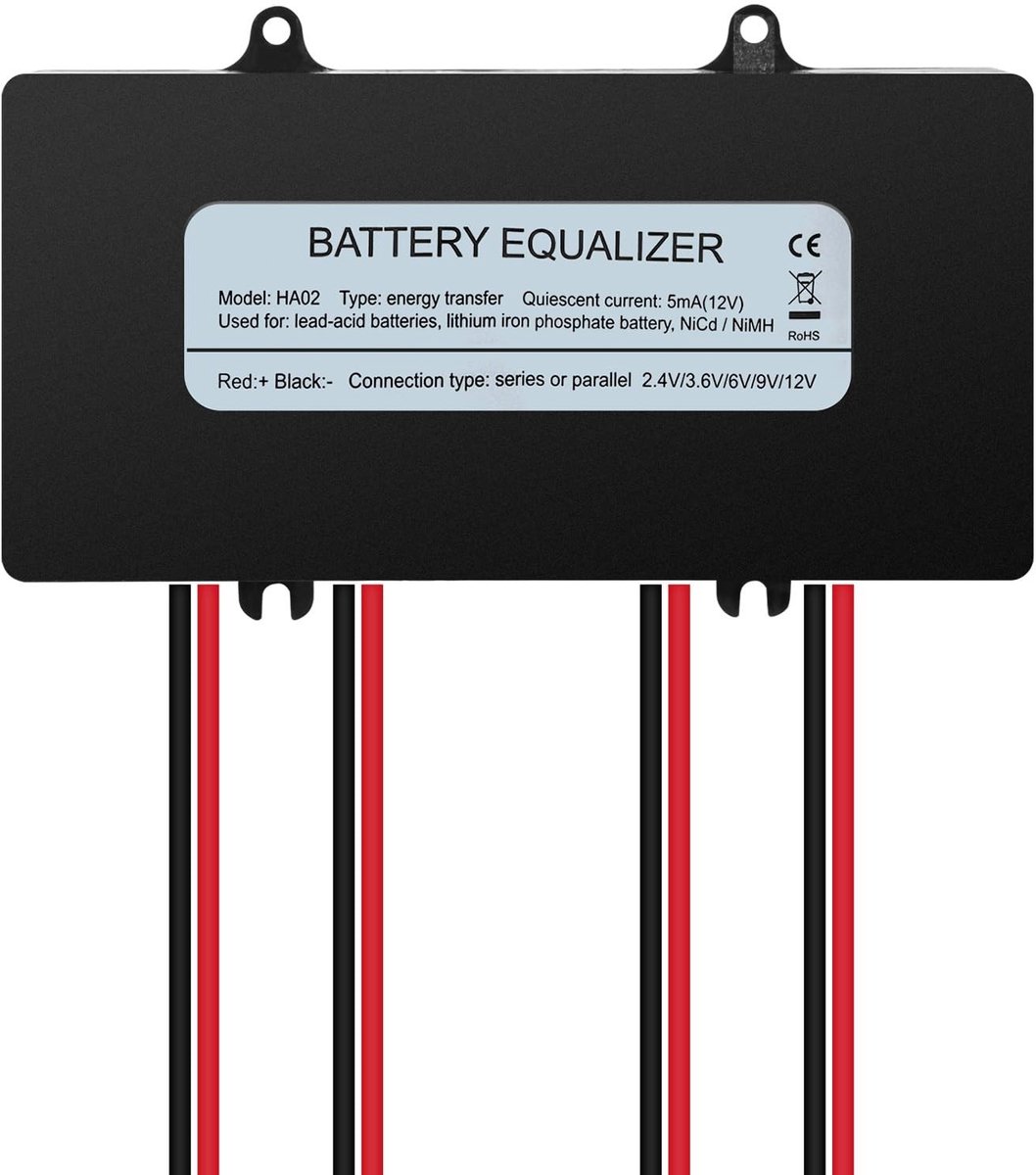 SolidKeus - 48V Accu Balancer voor Lithium en Loodzuur Batterijen