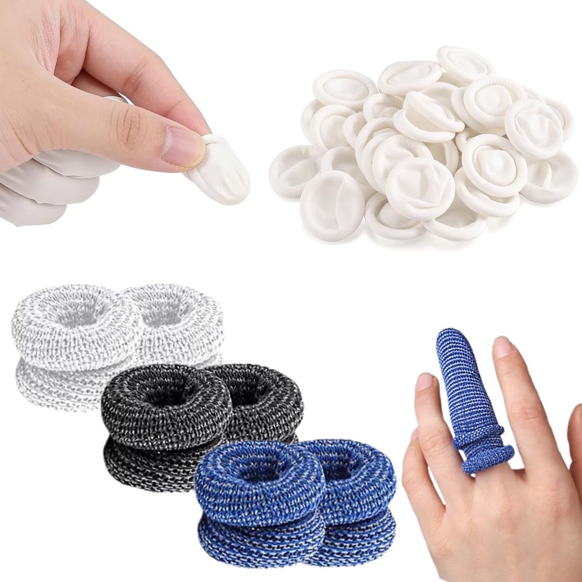 SolidKeus - Set van 30 Vingerbeschermers voor Letselpreventie