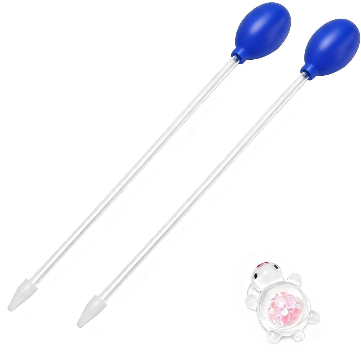 SolidKeus - Set van 2 Aquarium Voederpipetten 30cm