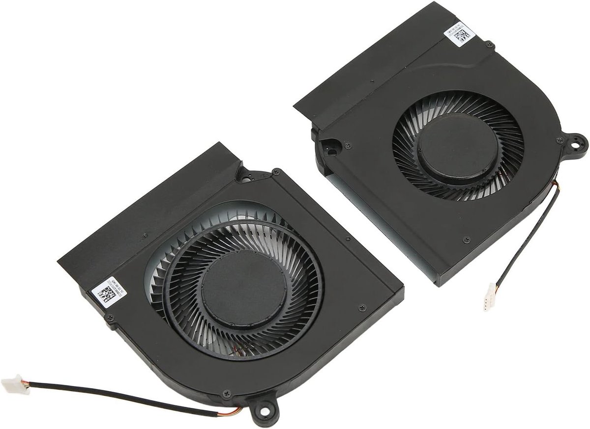 Vervangende Laptop Koelventilator voor CPU en GPU - 4 Pin, Compatibel met AN517 en AN515 Modellen, 5V 0.5A