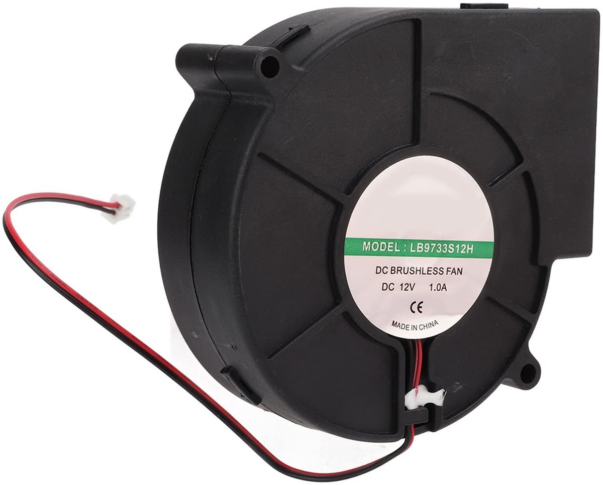 SolidKeus - DC12V Geluidsarme Ventilator met Hoge Snelheid voor Buiten