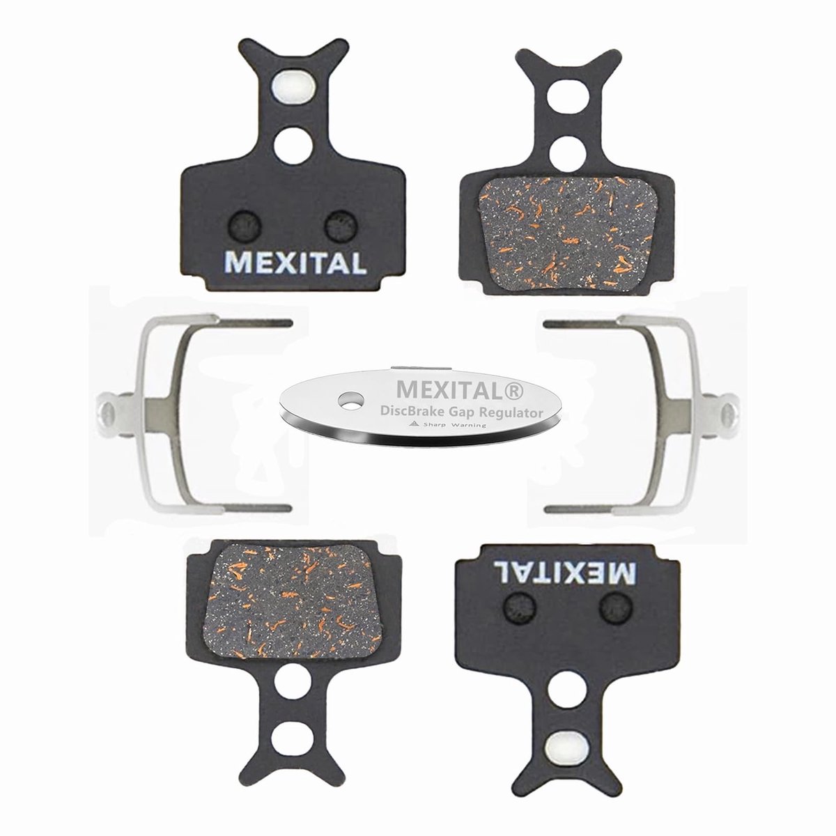 SolidKeus - 2 Pairs Schijfremblokken voor Mountainbikes