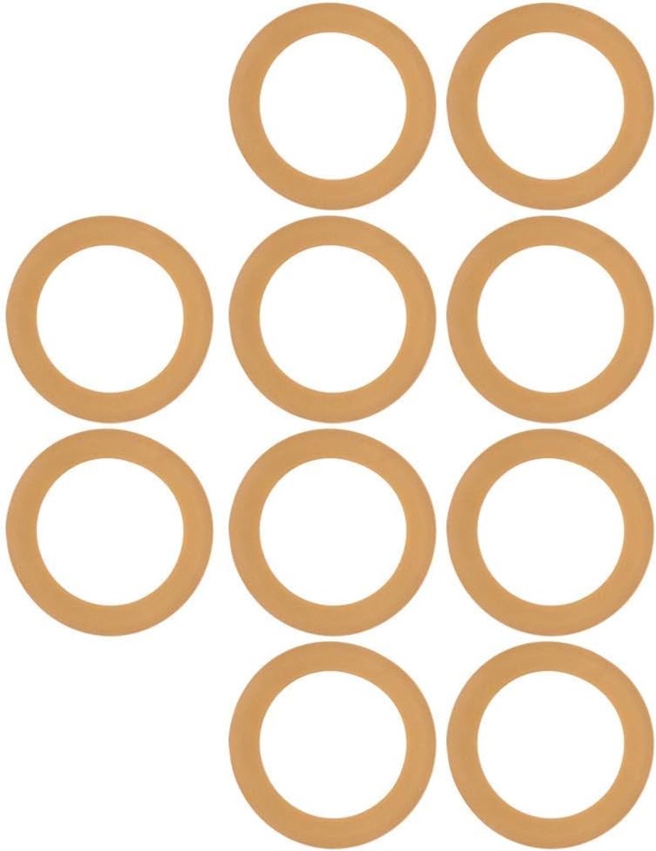 10-delige rubberen O-ring set voor olievrije stille luchtcompressor met geluidsisolatie en accessoires voor zuigerpomp