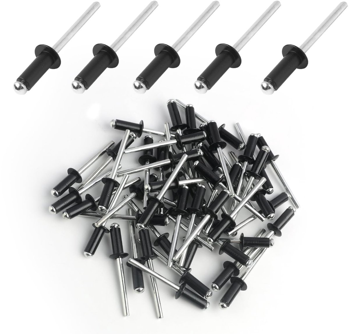 SolidKeus - 50 Stuks Grote Flens Aluminium Blindnieten