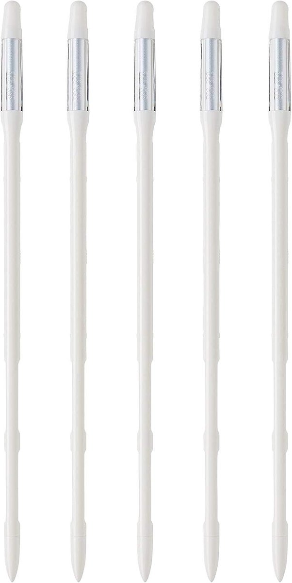 Waterniveaumeter voor planten, helpt planten goed water te geven, eenvoudig te gebruiken, vereist geen batterijen, gemaakt in Japan, 5 stuks (groot, wit)