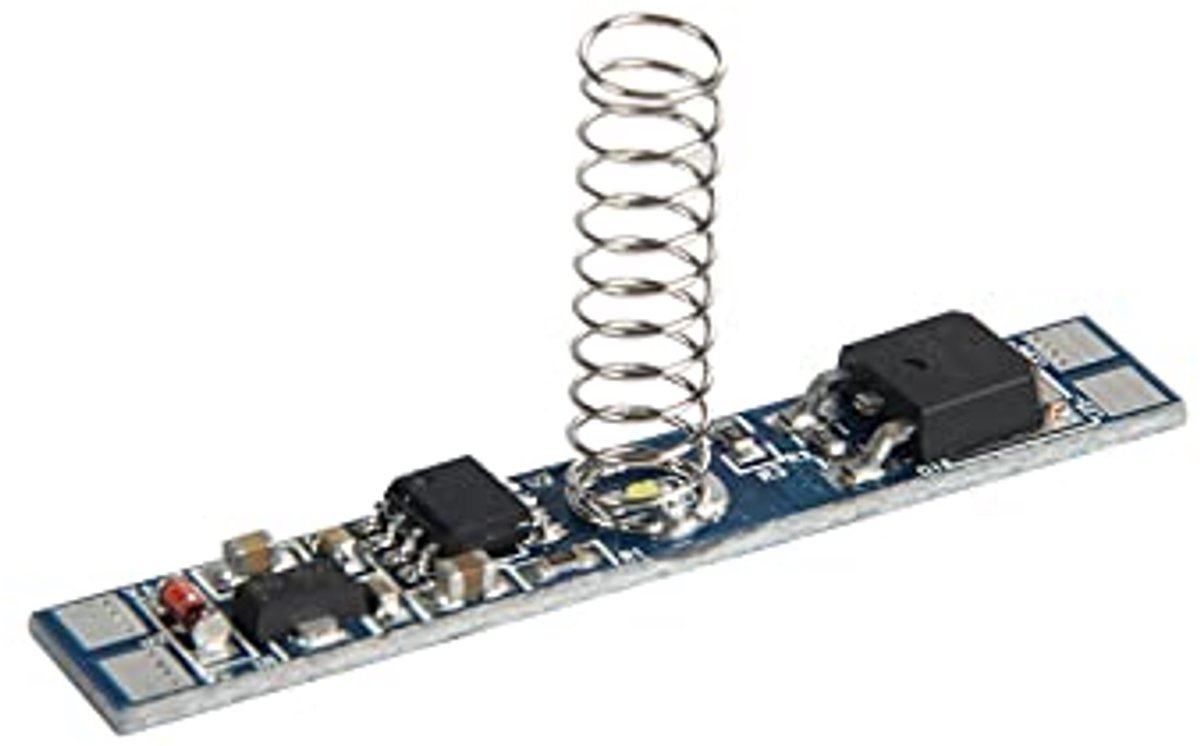 Schakelcircuit 8 mm dimmer-touch-schakelaar 12 V 24 V 8 A voor aluminium profielen en LED-strips M1A2