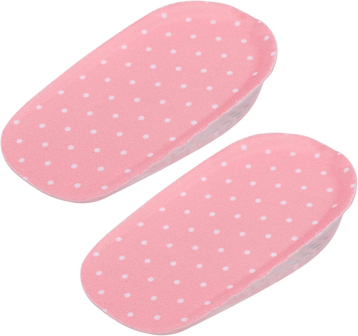 Inlegzolen, Siliconengel Zelfklevende Inlegzolen Hoogte Verhogen Voet Orthopedische Steunzolen Schoenen Hielkussens(2.5cm-Roze)