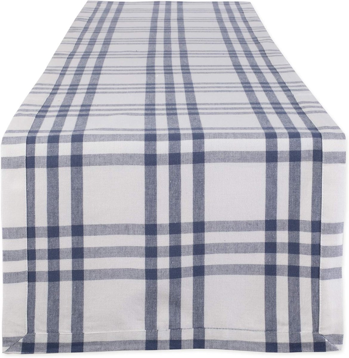 Keukentextiel, katoen, French Blue, tafelloper 14 x 108