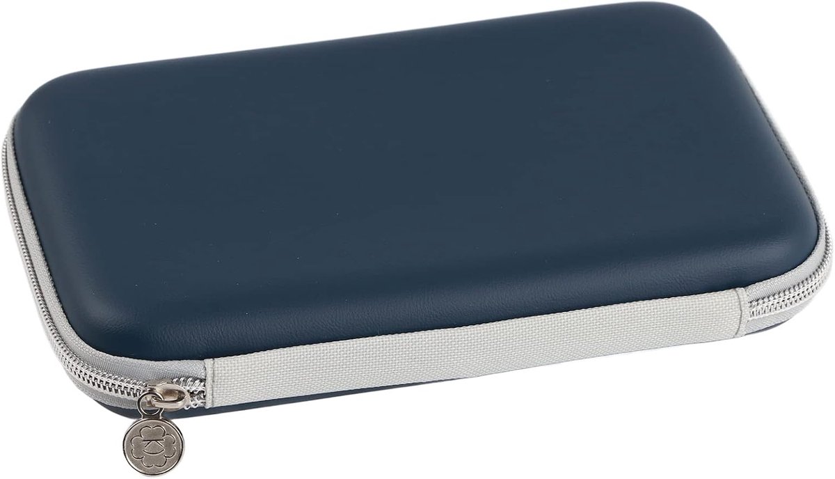 SnelShoppen - Draagbare PU Leren Harmonica Opbergtas voor 7 Harmonicas - Ideale Accessoire voor Harmonica Liefhebbers - Zacht en Duurzaam