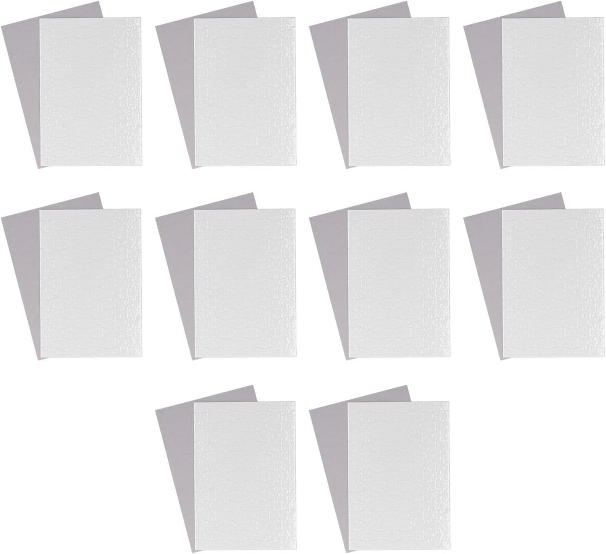 SnelShoppen - Lege Puzzel Set voor Sublimatie, 10 Stuks DIY Sublimatie Puzzels A4 20CMx29CM, Blank Puzzels voor Creatieve Cadeaus, Feest, Kinderen