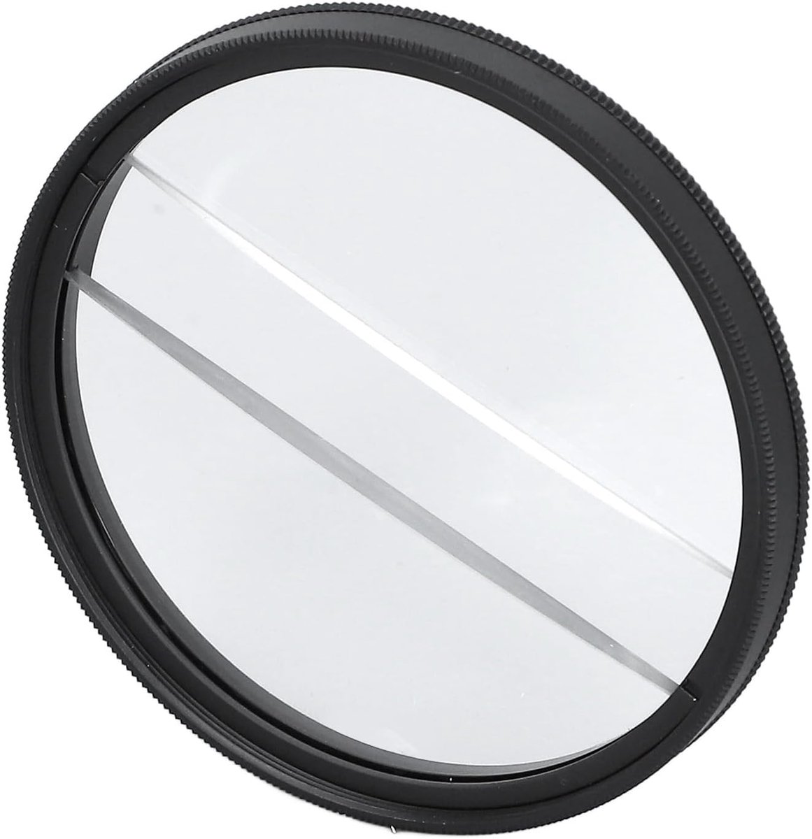 SnelShoppen - 62 Mm Dubbel Gesplitst Dioptriefilter, Vervagingsfilter voor Dromerige Effecten, Meerlaagse Coating voor Spiegelreflexcamera, Geschikt v