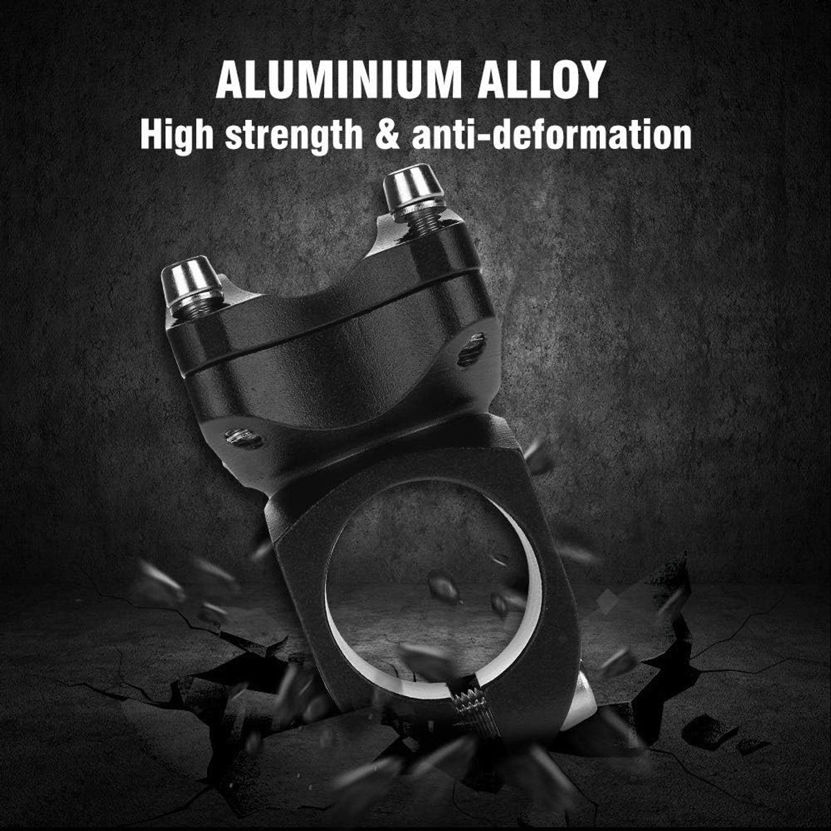 SnelShoppen - Tige de Bicyclette - Pince de Tige de Selle van Aluminium 25.4mm - Duurzaam en Stijlvol Fietsaccessoire voor Mountainbike en Racefiets