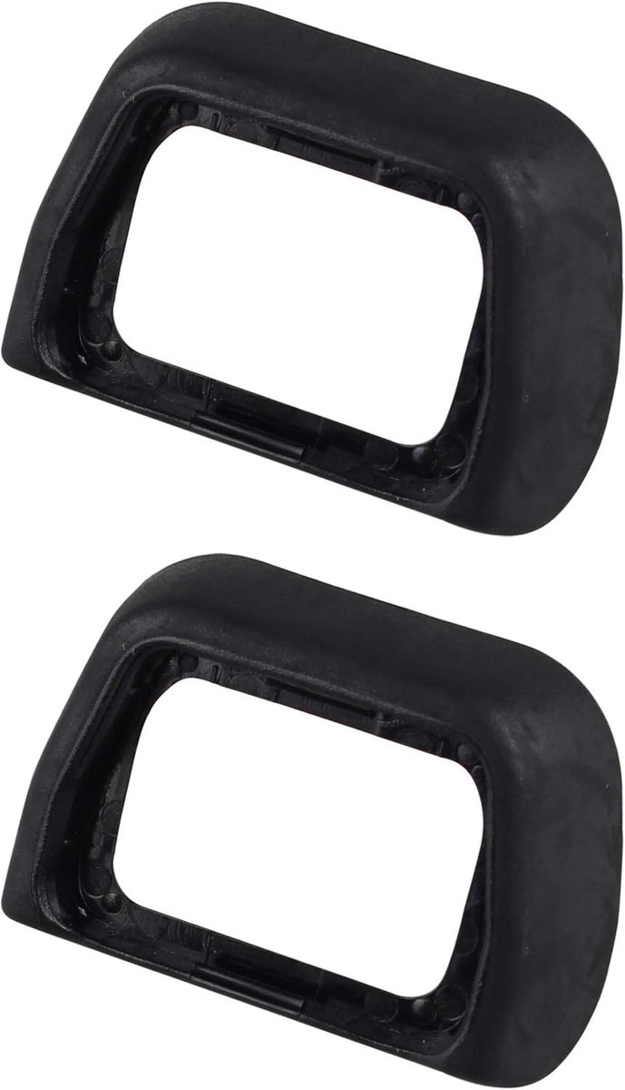 SnelShoppen - 2Pcs Oogcup Oogstuk Vervanging voor Sony Digitale Camera's - Geschikt voor NEX-5 NEX-6 NEX-7 A5000 A5100 A6000 A6300 en FDA-EV1S Zoeker