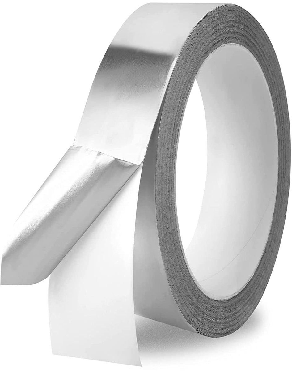 Aluminium tape 3 cm x 20 m - zelfklevend - waterdicht en hittebestendig - ideaal voor reparaties - ShopVlot