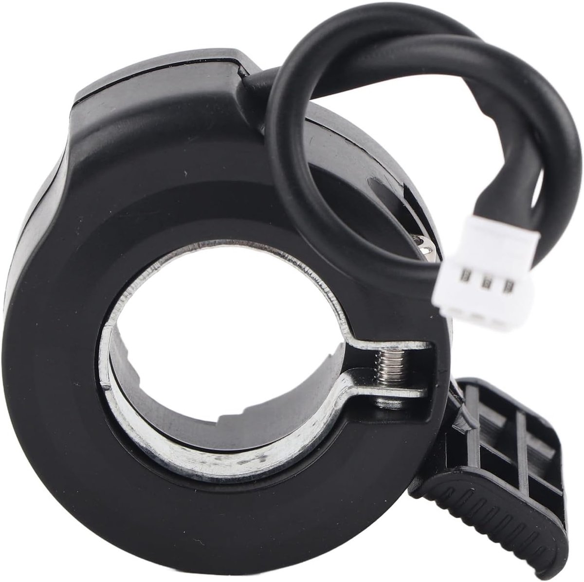 SnelShoppen - Scooter Finger Throttle Booster Hall Sensor Accelerator Grip voor Elektrische Scooter en Fiets Accessoires - Zwart - Hoogwaardige ABS Ma