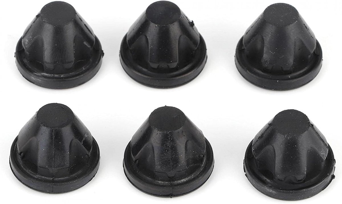 SnelShoppen - Bonnet Grommet Rubber Trim 6 Stuks 03G103184C Geschikt voor PD100 PD140 PD170 - Versterk Stabiliteit en Verminder Geluid