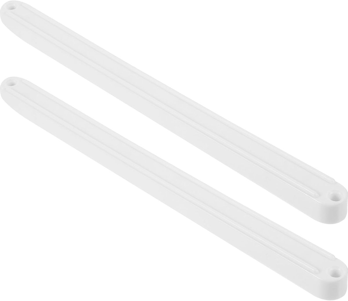 SnelShoppen - Praktische plastic ladegeleiders met glijrail, vervangset voor meubels, eenvoudig te monteren, 235mm lang, voor kast en kantoor