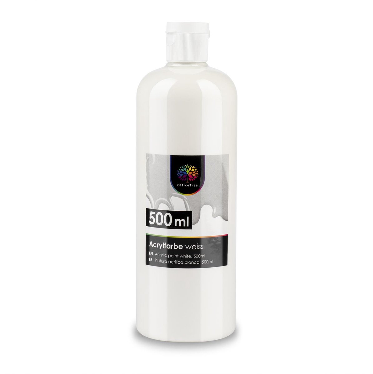 OfficeTree Acrylfarbe 500ml weiß