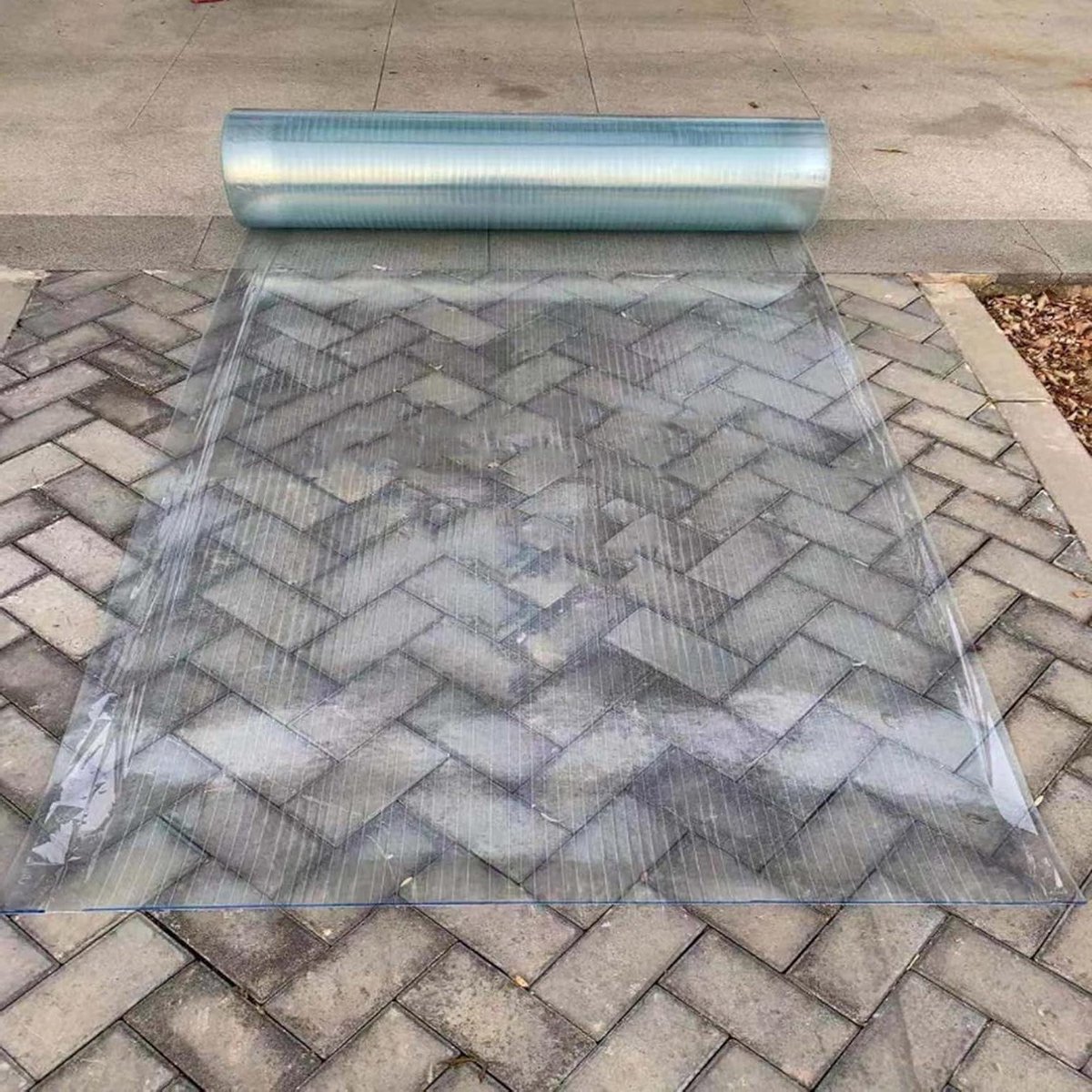 Polycarbonaat Platen - Kas Glasvezel Dakplaten - Tuin Overkapping - UV Bestendig - 0.5x20m - Transparant