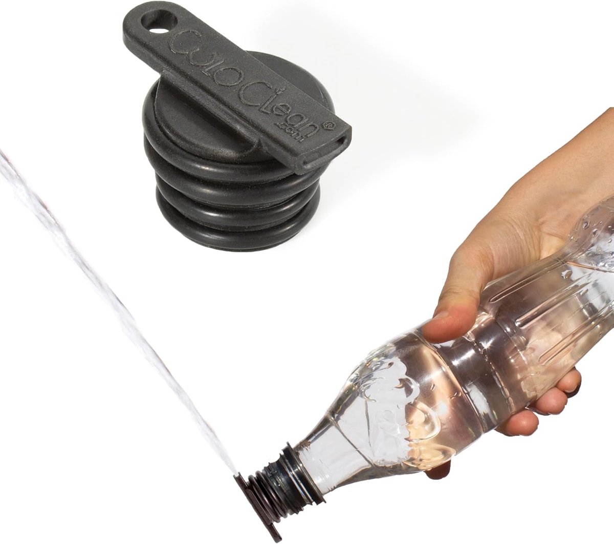 Portable bidet 6g - ultralicht - geschikt voor plastic flessen - blijf overal schoon - SnelShoppen