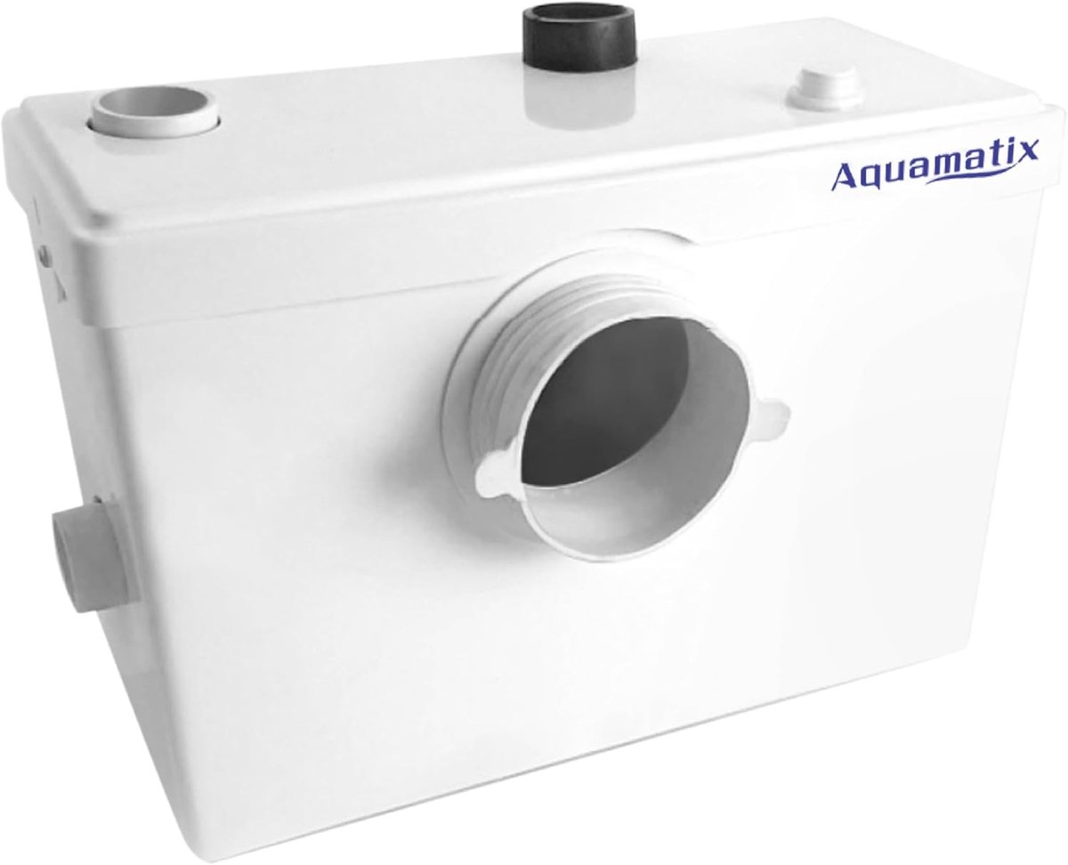 afvalwaterpomp 600 W - compacte hefinstallatie - 10 m opvoerhoogte - ideaal voor WC en douche - ShopVlot