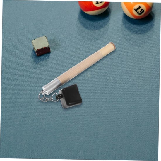 Biljartkrijthouder - Keukrijthoes Pool Snooker - Biljart Spelen - Schokabsorberend Valbestendig - 8 x 2 x 2 cm - Zoals Afgebeeld — afbeelding 2