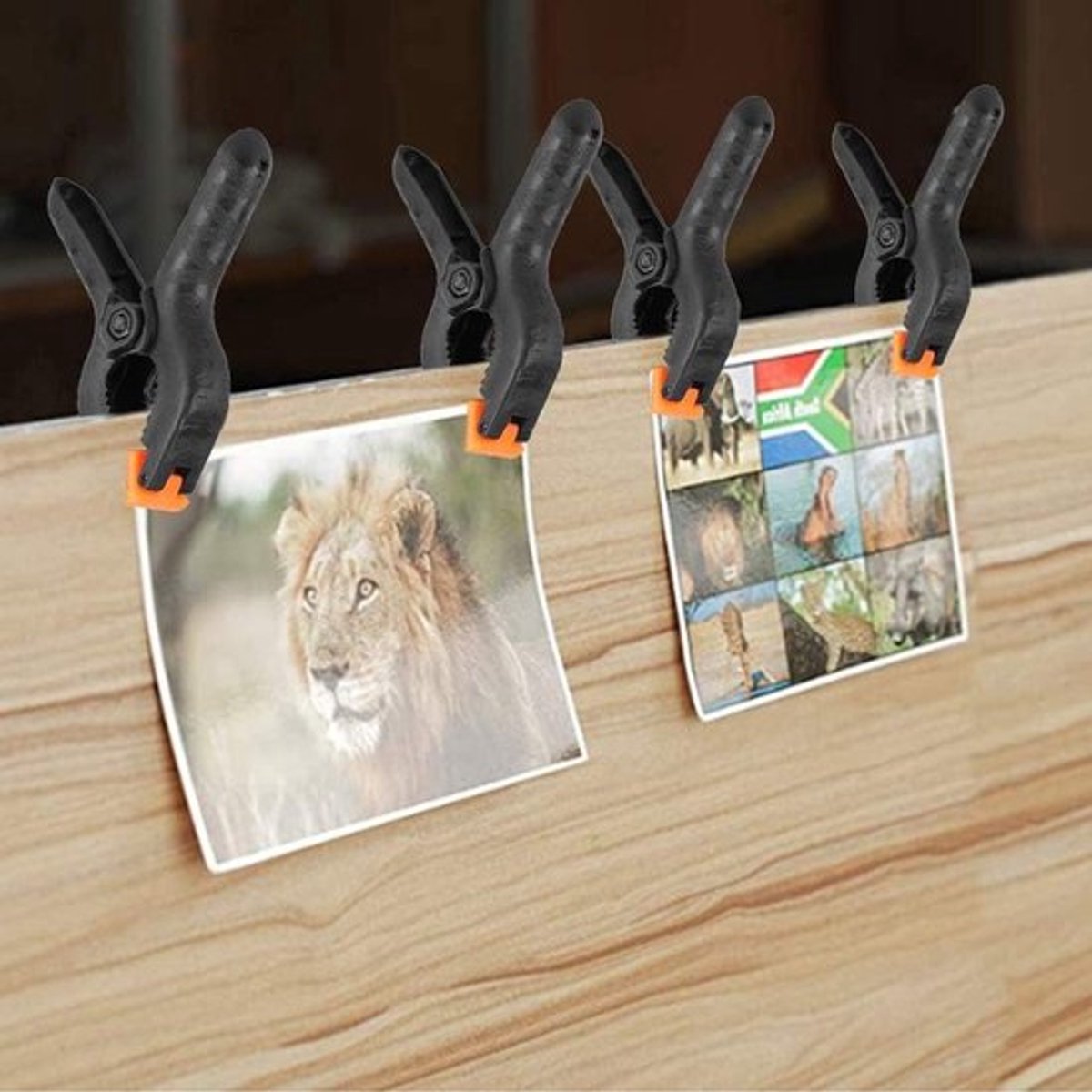 4" Houtbewerkings Veerklemmen Set van 10 Stuks, Multifunctionele Plastic Klemmen voor DIY Projecten en Klussen