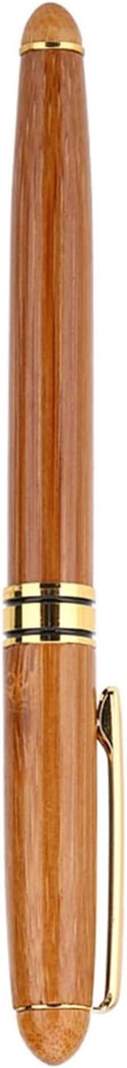 SnelShoppen - Calligraphie Art Fountain Pen met Brede Nib, Bamboe Handvat, Chisel Point Pen voor Gothic en Arabische Schrijfstijlen, 0.7mm tot 2.9mm