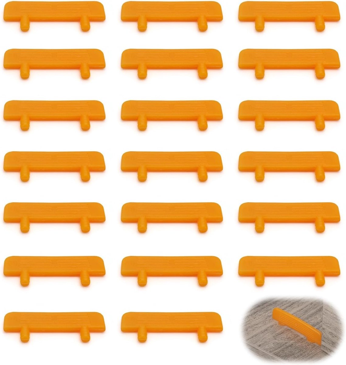 20 Stuks Plankdragers voor Kasten, 55mm Antislip Plankhouders, Verbeter de Opbergruimte in Uw Kledingkast en Keuken
