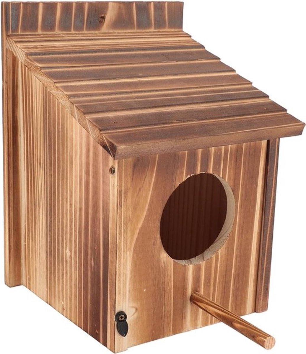 Natuurlijke Vogelhuisjes voor Buiten, Veelzijdige Nestkasten voor Uilen en Blauwe Vogels in Tuin en Patio, Decoratief en Functioneel