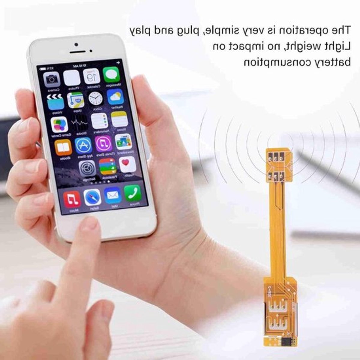 SIM Kaart Extender Male naar Female, Nano naar Standaard SIM Kaart Adapter, Flexibele FPC Kabel, Geschikt voor Diverse Apparaten